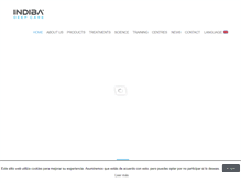 Tablet Screenshot of indibadeepcare.com